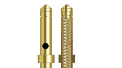 铍铜钻0.4mm通孔，80000转NAKANISHI高频铣可加工