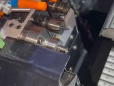 斯大20R背轴铣削内螺纹加装微米级高精度高频铣加工良品率高