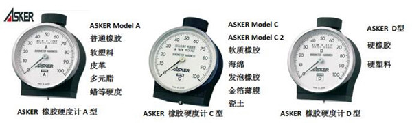 日本ASKER橡胶硬度计